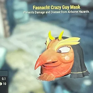 Crazy guy mask