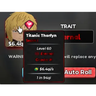 6.4 QI PER SECOND (6.4 QI / s) THORFYN🔥🔥🔥LEADERBOARD UNIT
