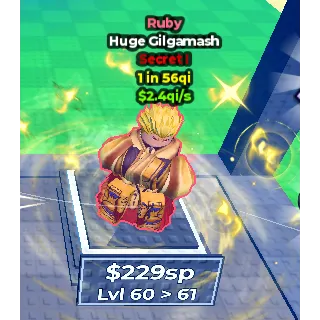 1 in 56 qi 2.4 qi/s Huge Gilgamash