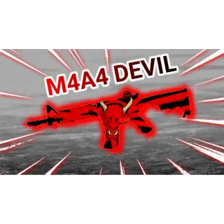 Counter Blox M4A4 Devil