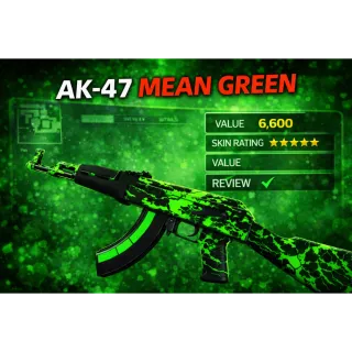 Counter Blox  AK47 Mean Green