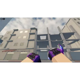 Counter Blox Sports Gloves amethyst