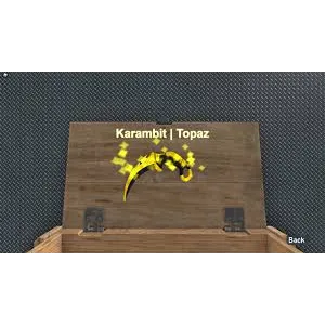 Counter Blox  1X Karambit Topaz