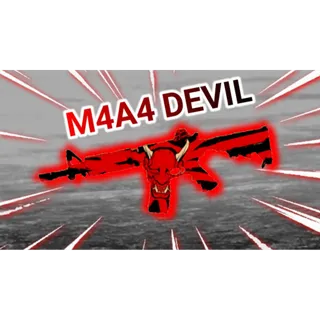 Counter Blox M4A4 Devil