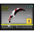 Counter Blox Karambit 1X Bloodwidow.