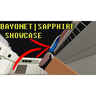 Counter Blox Bayonet Sapphire