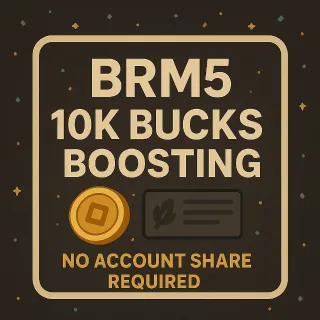 10k Blackhawk rescue mission 5 currency-Brm5- no account sharing