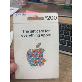 $200.00 Gift Card