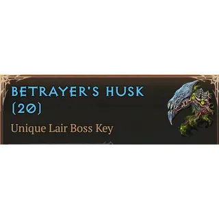 *10 betrayer’s husk