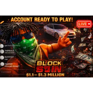 BLOCKSPIN ACCOUNT – READY TO PLAY (1-1.2)