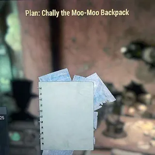 Chally Moo-Moo Backpack