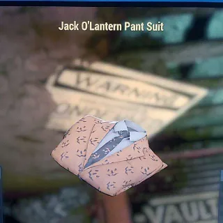 Apparel | Jack O'Lantern Pant Suit