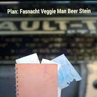 Veggie Man Beer Stein