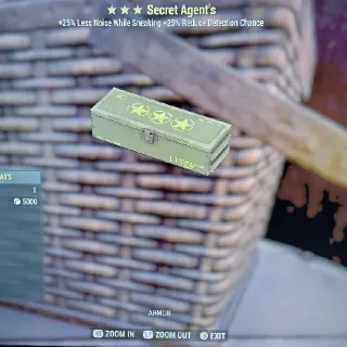 5x Secret Agent Mod