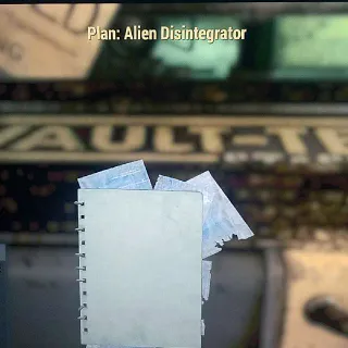 Alien Disintegrator Set