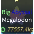 Big abyssal megalodon