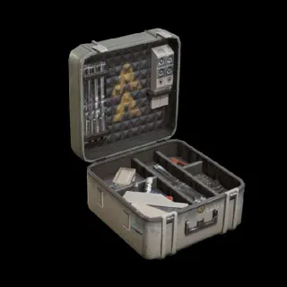 Complex Gun Parts Blue Print