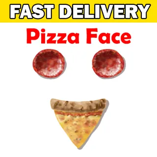 Pizza Face Toy Face Code Avatar - Delivered in 1hr - 32hr