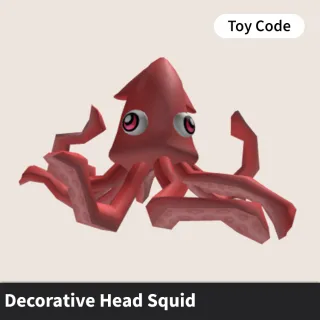 Decorative Head Squid