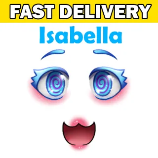 Isabella Toy Face Code Avatar - Delivered in 1hr - 32hr