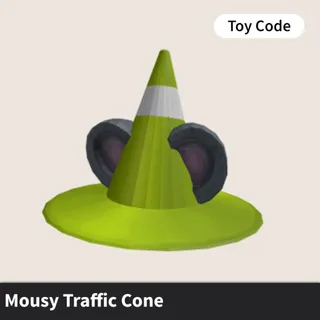 Mousy Traffic Cone Toy Code