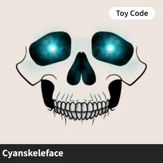 Cyanskeleface Face Toy Code