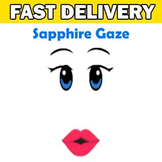 Sapphire Gaze Face Toy Face Code Avatar - Delivered in 1hr - 32hr