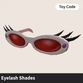 Eyelash Shades Toy Code