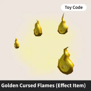 Golden Cursed Flames Toy Code