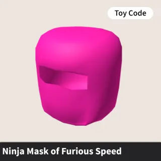 Ninja Mask of Furious Speed Toy Code