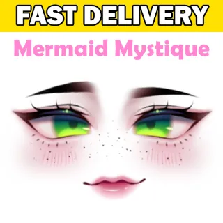 Mermaid Mystique Toy Face Code Avatar - Delivered in 1hr - 32hr