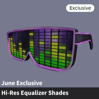 Hi-Res Equalizer Shades BONUS CODE