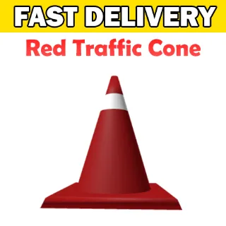 Red Traffic Cone Toy Code Avatar - Delivered in 1hr - 32hr