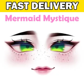 Mermaid Mystique Toy Face Code Avatar - Delivered in 1hr - 32hr