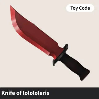 Knife of lolololeris Toy Code