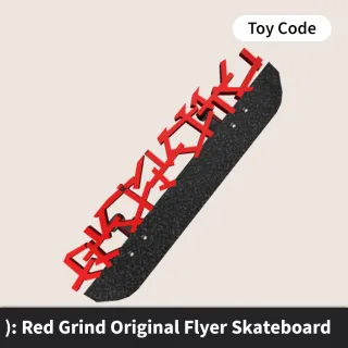 ): Red Grind Original Flyer Skateboard Toy Code