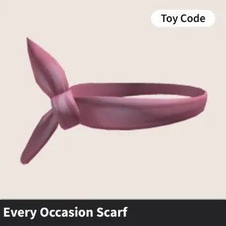 Every Occasion Scarf Toy Code