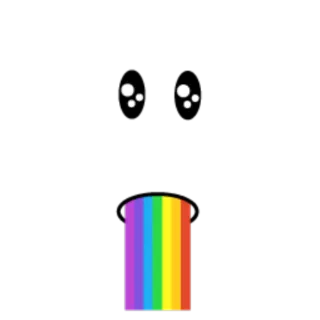 Rainbow Barf Face Toy Code
