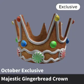 Majestic Gingerbread Crown + $6 CREDIT