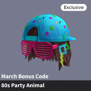80s Party Animal Bonus Code