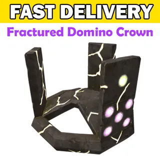 Fractured Domino Crown Code Avatar Item - Delivered Instantly