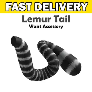 Lemur Tail Toy Code Avatar Adopt Me - Delivered in 1hr - 24hr
