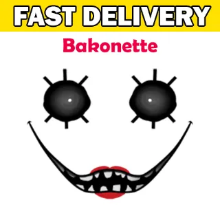 Bakonette Face Toy Face Code Avatar - Delivered in 1hr - 32hr