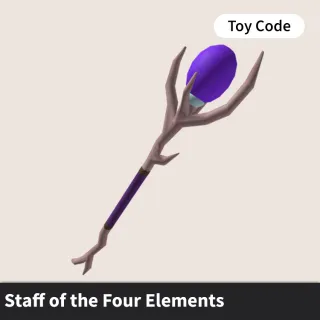 Staff of the Four Elements Toy Code