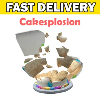 Cakesplosion Hat Toy Code Avatar - Delivered in 1hr - 32hr