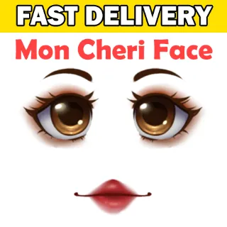 Mon Cheri Face Virtual Item Toy Code Avatar