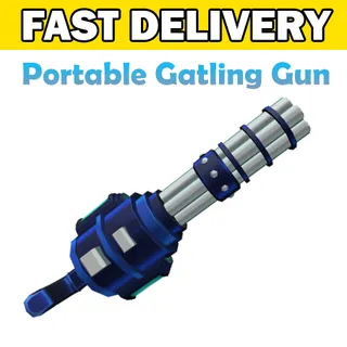 Portable Gatling Gun Toy Code Avatar - Delivered in 1hr - 32hr