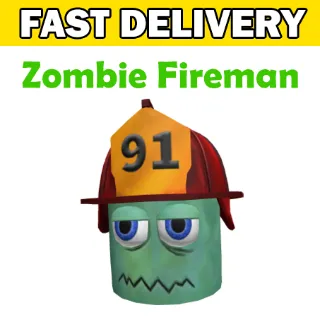 Zombie Fireman Toy Code Avatar - Delivered in 1hr - 32hr