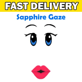Sapphire Gaze Face Toy Face Code Avatar - Delivered in 1hr - 32hr