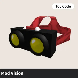 Mod Vision Toy Code Avatar - Delivered in 1hr - 32hr